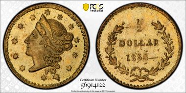 1854 G50C BG-404 MS64+