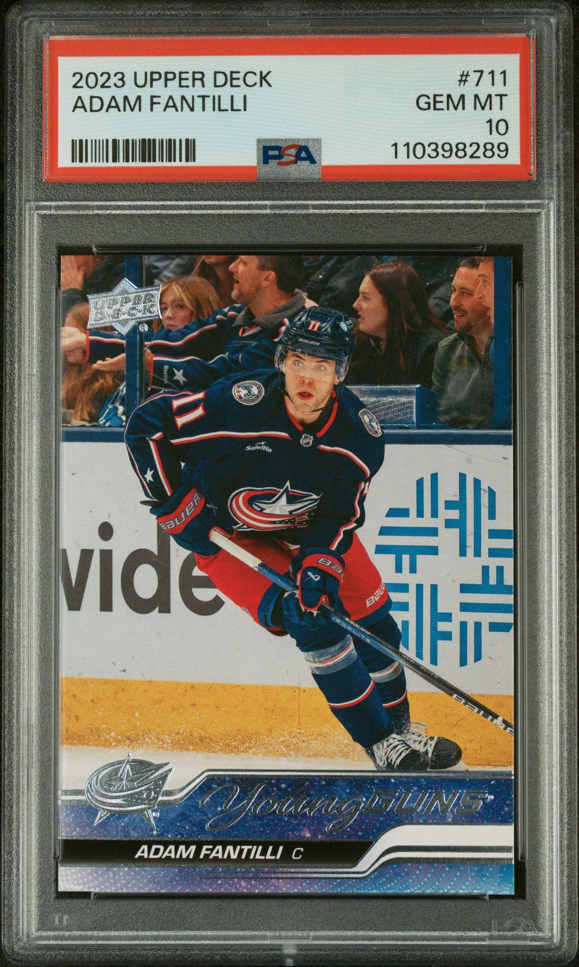 2023 Upper Deck UPPER DECK Blue #711 Adam Fantilli front