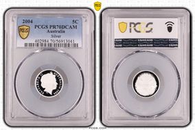2004 5C Silver PR70DCAM