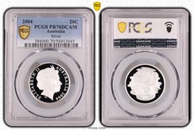 2004 20C Silver PR70DCAM