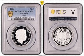 2004 50C Silver PR70DCAM
