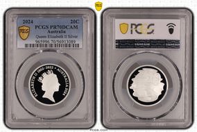 2024 20C Queen Elizabeth II Silver PR70DCAM