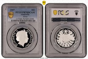 2007 50C Silver PR70DCAM