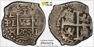 1703-L H Real Calico-380 VF35