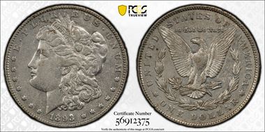 1893 $1 VF30