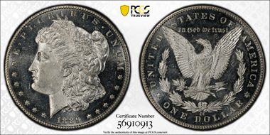 1889-CC $1 MS64DMPL
