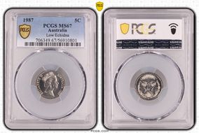 1987 5C Low Echidna MS67