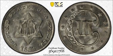 1853 3CS MS67