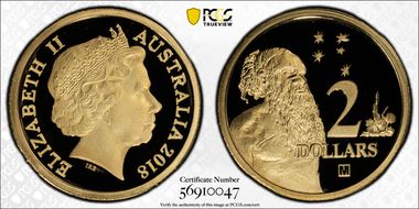 2018-M $2 30th Anniv of The $2 coin Privy Mark PR70DCAM