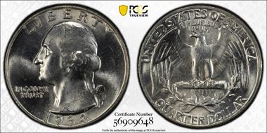 1964 25C DDR, FS-803 MS64