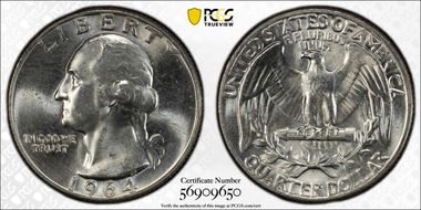 1964 25C DDR, FS-803 MS64