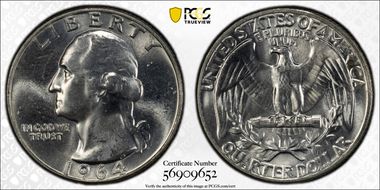 1964 25C DDR, FS-803 MS63