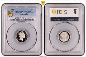 1985 5C PR70DCAM