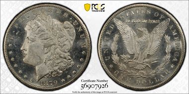 1879-CC $1 MS64PL