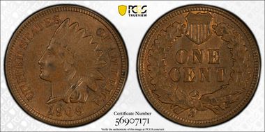 1909 1C Indian MS63BN