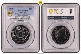 2005 50C Commonwealth Games Student Design MS68