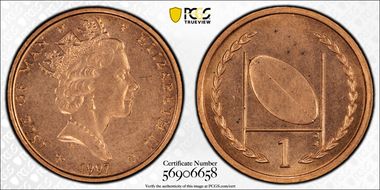 1997-PM 1D Rugby MS65RD