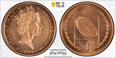 1997-PM 1D Rugby MS65RD