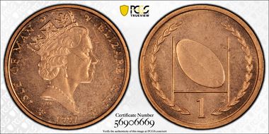 1997-PM 1D Rugby MS64RD