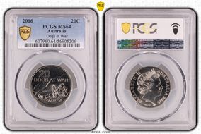 2016 20C Dogs at War MS64