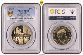 2022 50C The Drover's Wife MS68