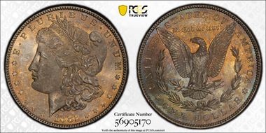 1882 $1 MS64