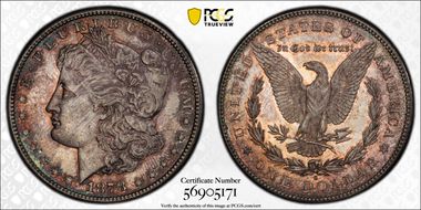 1878-S $1 MS65