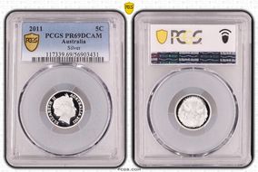 2011 5C Silver PR69DCAM