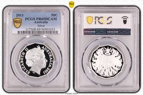 2011 50C Silver PR69DCAM