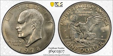 1978 $1 MS67