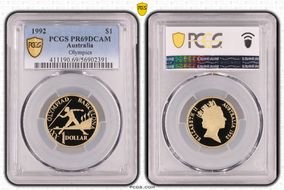 1992 $1 Olympics PR69DCAM