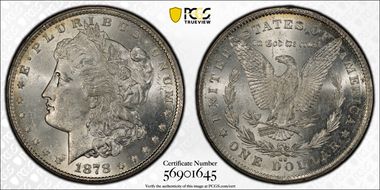 1878-CC $1 MS62