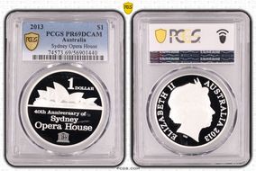 2013 $1 Sydney Opera House PR69DCAM