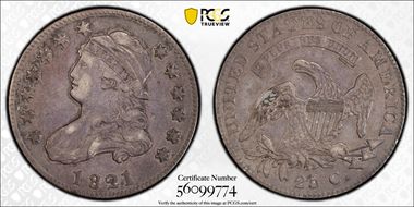1821 25C B-5 VF35