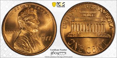 1977 1C MS67+ RD