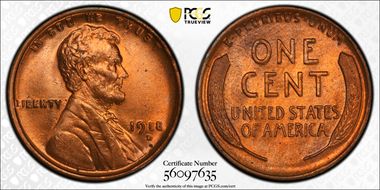 1918-D 1C MS66RD