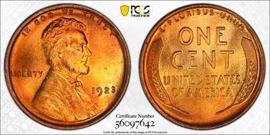 1923 1C MS68RD