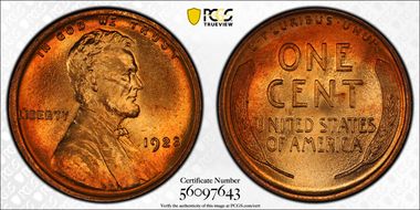 1923 1C MS68RD