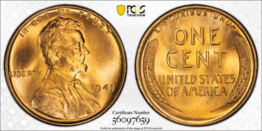1941 1C MS68RD