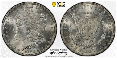 1879 $1 MS64