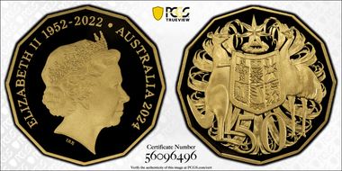 2024 50C Gold PR69DCAM