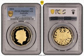 2024 50C Gold PR69DCAM