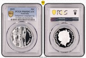 2019 50C Indigenous Languages Ag PR69DCAM