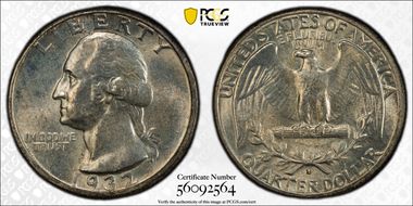 1932-D 25C MS63