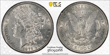 1879 $1 AU55