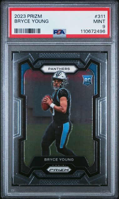 2023 Panini Prizm Bryce Young #311 Mint 9 front