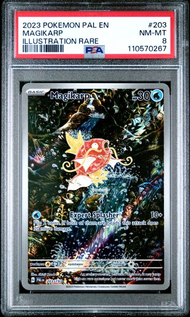 2023 Pokemon Pal En-Paldea Evolved Magikarp #203 (Illustration Rare) Nm-Mt 8 front