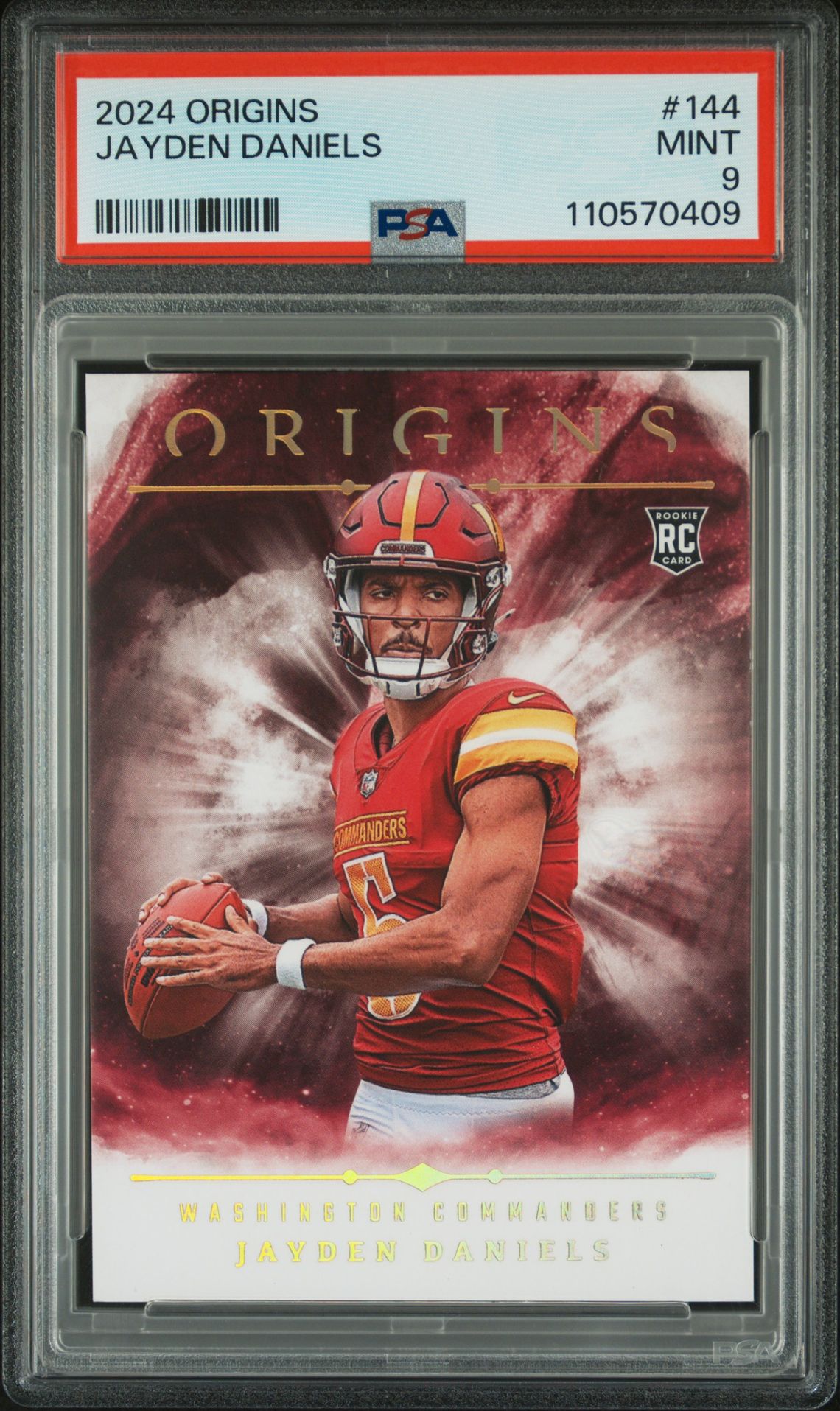 2024 Panini Origins Jayden Daniels #144 Mint 9 front