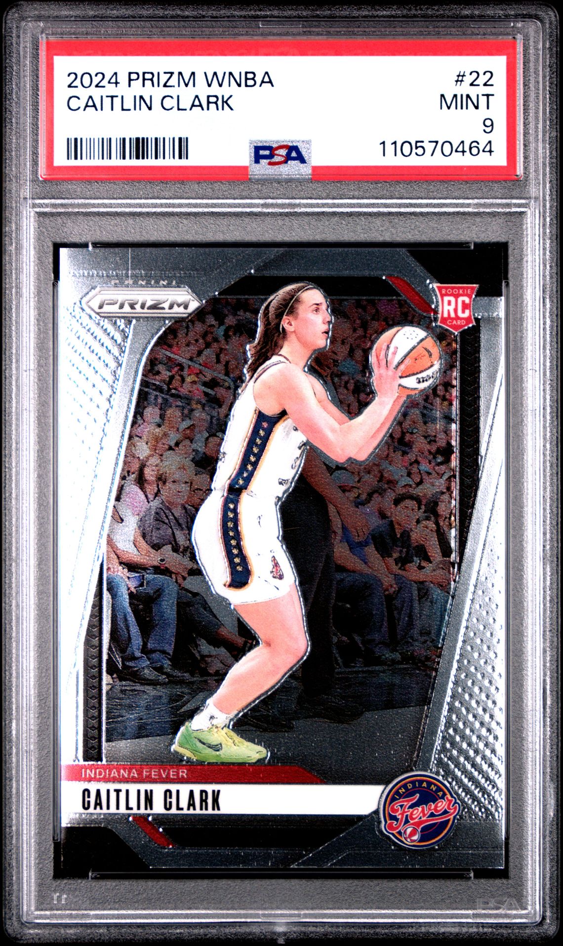 2024 Panini Prizm Wnba Caitlin Clark #22 Mint 9 front