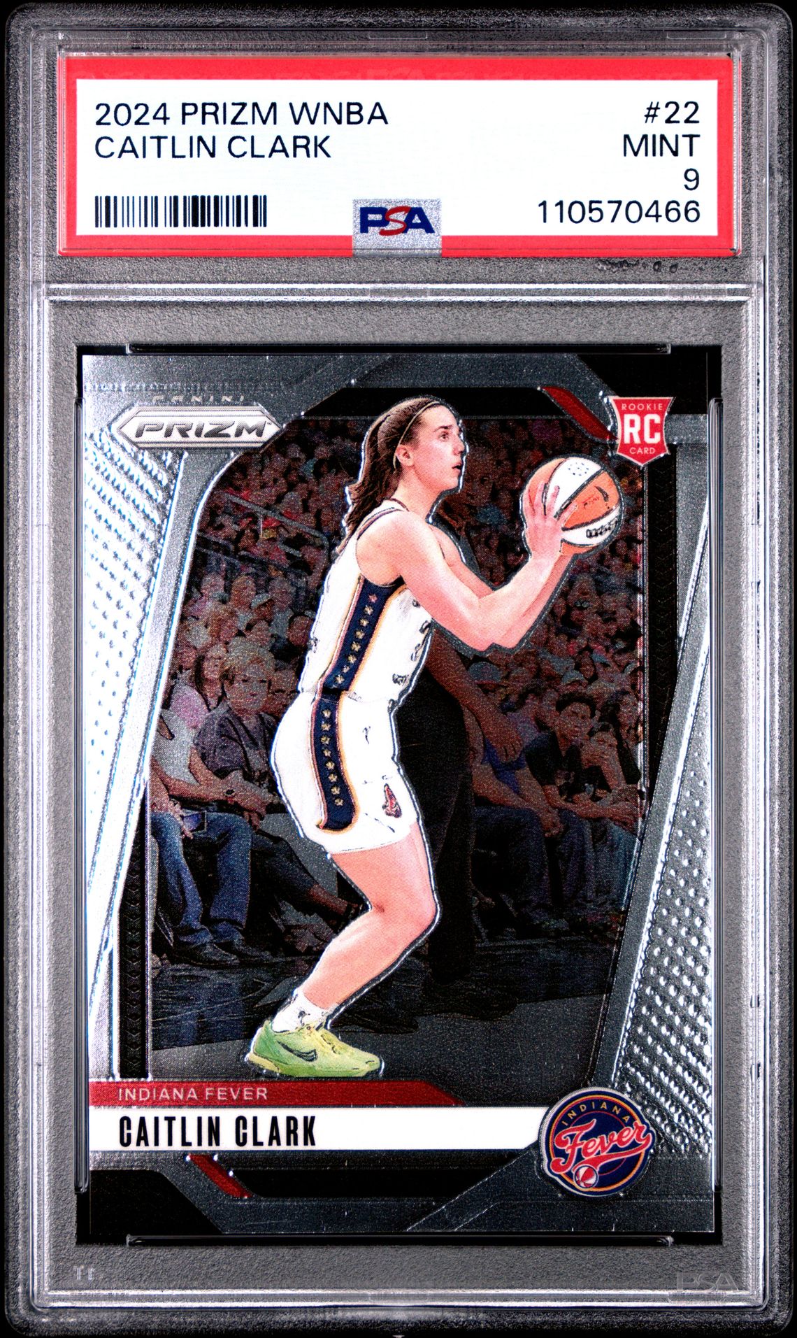 2024 Panini Prizm Wnba Caitlin Clark #22 Mint 9 front
